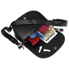   Peterson PTN TOR-ALE-19 fekete női válltáska, oldaltáska 28 x 18 x 10 cm