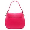 Luka 24-033 magenta női bőr válltáska, oldaltáska 27 x 21 x 9.5 cm 