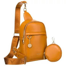   Rovicky R-NER-ALE-8 barna női rostbőr táska 17 x 24 x 8.5 cm