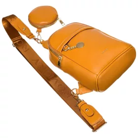   Rovicky R-NER-ALE-8 barna női rostbőr táska 17 x 24 x 8.5 cm