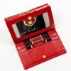 Peterson PTN 42108-DSL piros női marhabőr pénztárca 14 x 9 x 3.5 cm
