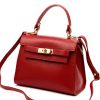 Luka 19-17 MN DOLLARO bordó női bőr kézitáska 23 x 19 x 12.5 cm