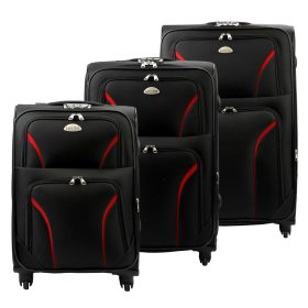EASY TRIP ART. 56/66/76 cm fekete bőrönd szett