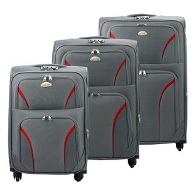 EASY TRIP ART. 56/66/76 cm szürke bőrönd szett