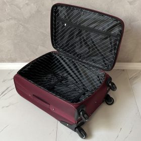 EASY TRIP ART. 56/66/76 cm bordó bőrönd szett