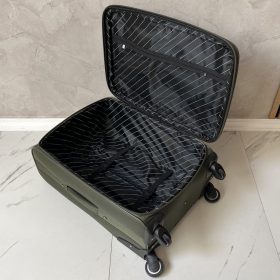 EASY TRIP ART. 56/66/76 cm khaki bőrönd szett