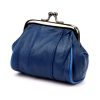 Money Kepper 7136 / 2023 navy női marhabőr pénztárca 9 x 8.5 x 4.5 cm
