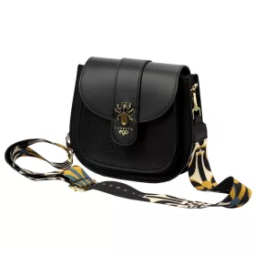   EGO ES0271IN 040125WL fekete női bőr válltáska, oldaltáska 23 x 21 x 9 cm