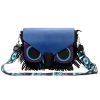 EGO ES0281PS 090025WL kék női bőr válltáska 32 x 24 x 9 cm 