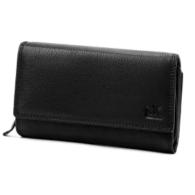   Money Kepper 12137 RFID fekete női bőr pénztárca 17 x 10.5 x 4.5 cm