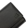 Money Kepper 12137 RFID fekete női marhabőr pénztárca 17 x 10.5 x 4.5 cm