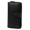 Money Kepper 12140 RFID fekete női marhabőr pénztárca 9.5 x 17 x 4 cm