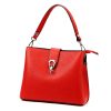 Luka 24-069 DOLLARO piros női bőr kézitáska 27 x 21.5 x 13 cm