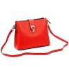 Luka 24-069 DOLLARO piros női bőr kézitáska 27 x 21.5 x 13 cm