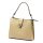 Luka 24-069 drapp női bőr válltáska 27 x 21.5 x 13 cm