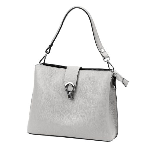 Luka 24-069 lila női bőr válltáska 27 x 21.5 x 13 cm
