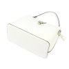 Luka 24-069 fehér női bőr válltáska 27 x 21.5 x 13 cm