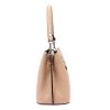 Luka 24-069 púderszínű női bőr válltáska 27 x 21.5 x 13 cm