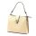 Luka 24-069 bézs női bőr válltáska 27 x 21.5 x 13 cm