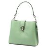 Luka 24-069 DOLLARO türkiz női bőr kézitáska 27 x 21.5 x 13 cm
