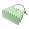 Luka 24-069 DOLLARO türkiz női bőr kézitáska 27 x 21.5 x 13 cm