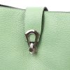 Luka 24-069 menta zöld női bőr válltáska 27 x 21.5 x 13 cm