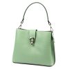 Luka 24-069 DOLLARO türkiz női bőr kézitáska 27 x 21.5 x 13 cm