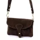 Luka 24-071 barna női bőr válltáska 22.5 x 14.5 x 4.5 cm