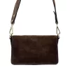 Luka 24-071 barna női bőr válltáska 22.5 x 14.5 x 4.5 cm
