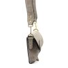 Luka 24-071 szürke női bőr válltáska 22.5 x 14.5 x 4.5 cm