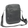Pierre Cardin 1701 ALAN09 szürke férfi oldaltáska 20 x 24 x 9 cm 