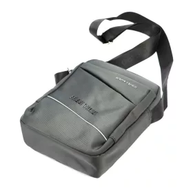   Pierre Cardin 1711 ALAN09 szürke férfi oldaltáska 20 x 24 x 9 cm