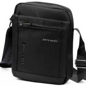   Pierre Cardin 1721 ALAN09 fekete férfi oldaltáska 20 x 24 x 9 cm