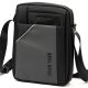 Pierre Cardin 2011 ALAN09 sötétszürke férfi oldaltáska 20 x 24 x 9 cm 