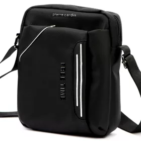   Pierre Cardin 2031 ALAN09 fekete férfi oldaltáska 20 x 24 x 9 cm