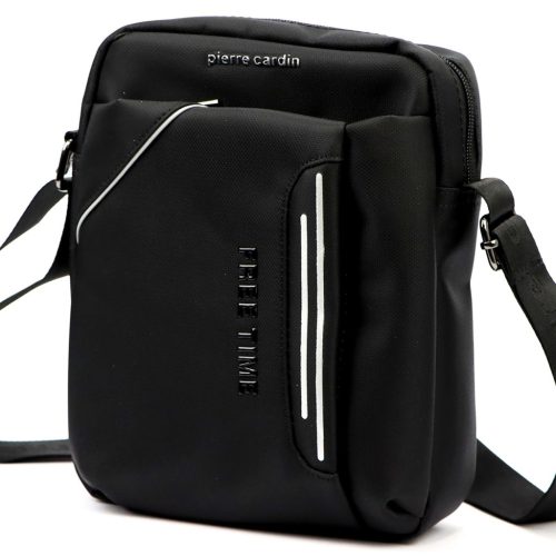 Pierre Cardin 2031 ALAN09 fekete férfi oldaltáska 20 x 24 x 9 cm 