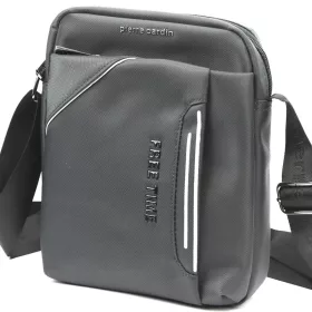   Pierre Cardin 2031 ALAN09 szürke férfi oldaltáska 20 x 24 x 9 cm