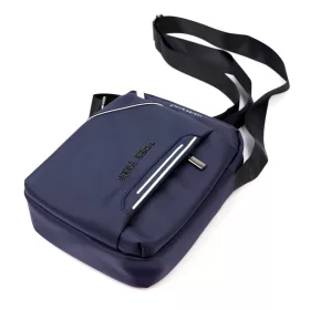   Pierre Cardin 2031 ALAN09 sötétkék férfi oldaltáska 20 x 24 x 9 cm