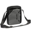 Pierre Cardin 2031 ALAN09 sötétszürke férfi oldaltáska 20 x 24 x 9 cm
