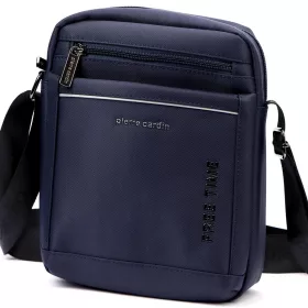   Pierre Cardin 2051 ALAN09 sötétkék férfi oldaltáska 20 x 24 x 9 cm