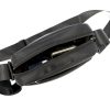 Pierre Cardin 2051 ALAN09 kék-fekete férfi oldaltáska 20 x 24 x 9 cm