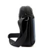 Pierre Cardin 2051 ALAN09 kék-fekete férfi oldaltáska 20 x 24 x 9 cm