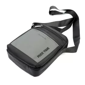   Pierre Cardin 2051 ALAN09 sötétszürke férfi oldaltáska 20 x 24 x 9 cm