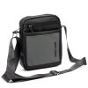 Pierre Cardin 2051 ALAN09 sötétszürke férfi oldaltáska 20 x 24 x 9 cm