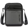 Pierre Cardin 2051 ALAN09 sötétszürke férfi oldaltáska 20 x 24 x 9 cm