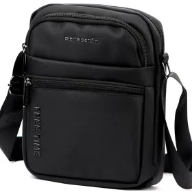   Pierre Cardin 2061 ALAN09 fekete férfi oldaltáska 20 x 24 x 9 cm