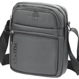   Pierre Cardin 2061 ALAN09 szürke férfi oldaltáska 20 x 24 x 9 cm