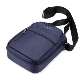   Pierre Cardin 2061 ALAN09 sötétkék férfi oldaltáska 20 x 24 x 9 cm