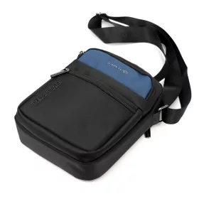   Pierre Cardin 2061 ALAN09 kék-fekete férfi oldaltáska 20 x 24 x 9 cm