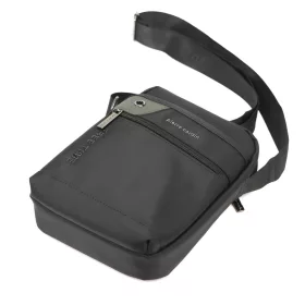   Pierre Cardin 2081 ALAN09 fekete férfi oldaltáska 20 x 24 x 9 cm